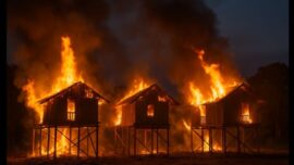 3 Rumah di Soppeng Ludes Terbakar di Hari Idul Adha
