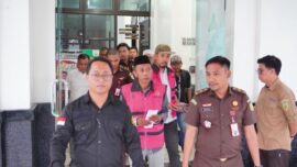 Ketua, Sekretaris, dan Bendahara KONI Sidrap Ditahan Kasus Korupsi Dana Hibah